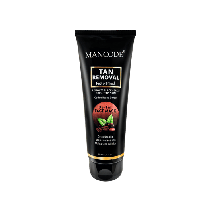 Mancode Tan Removal Peel off Face Mask – 100 ml
