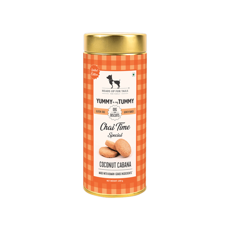 HUFT YIMT Chai Time Special Coconut Cabana Dog Biscuit – 200 g