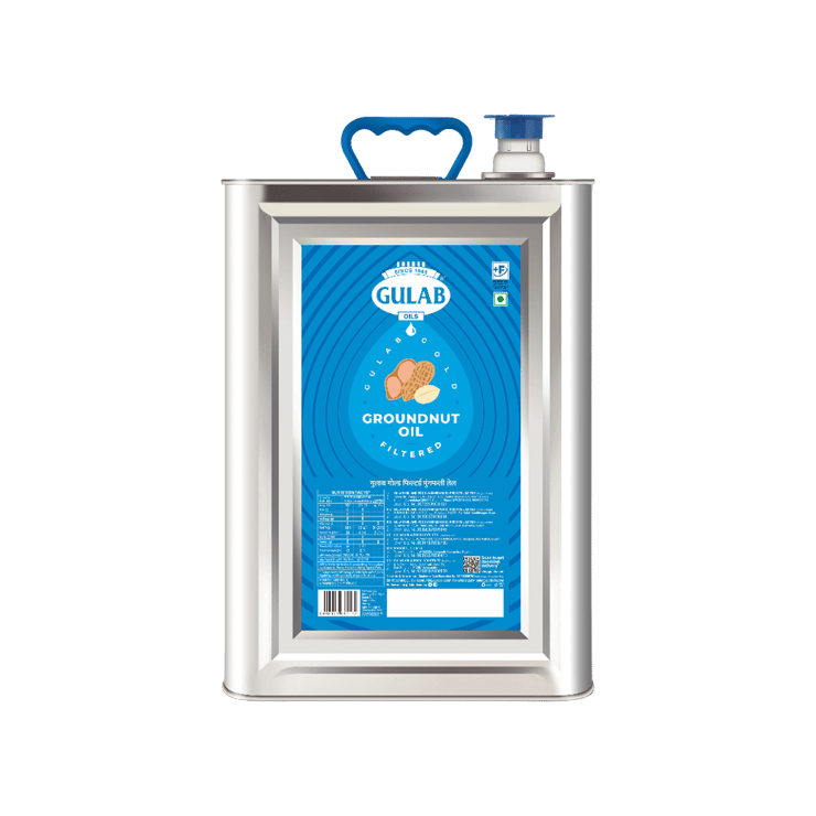 Gulab Groundnut Oil – 13 kg