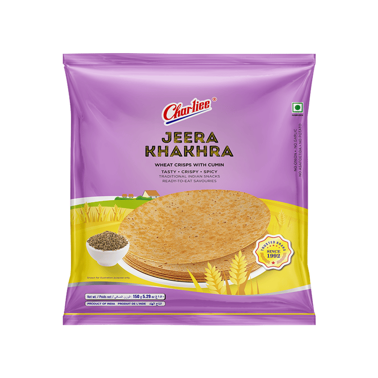 Charliee Jeera Khakhra – 150 g