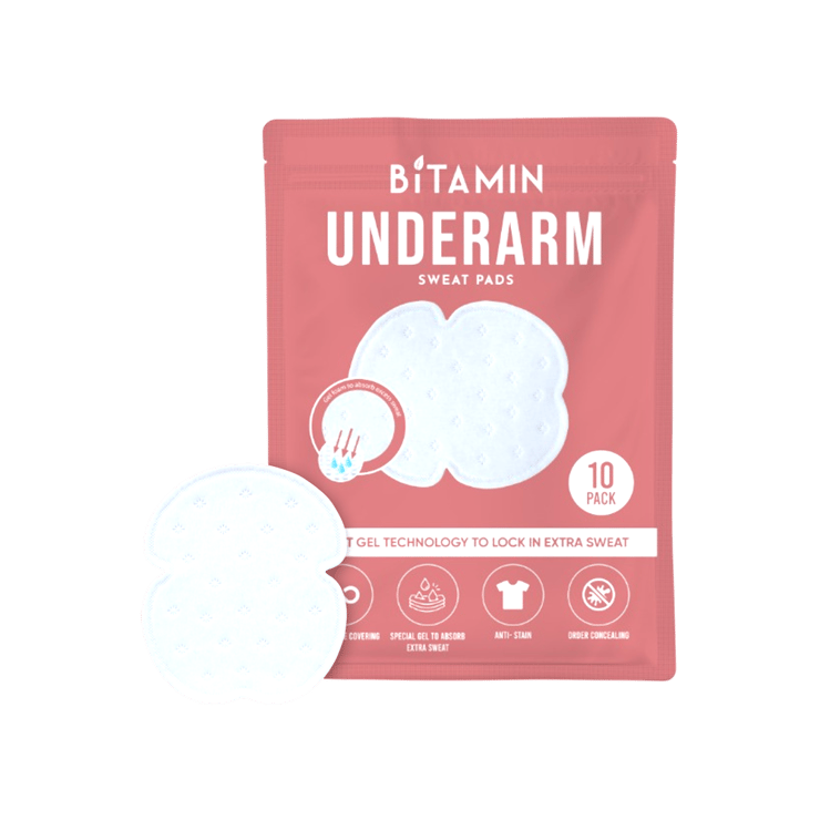 Bitamin Underarm Sweat Pads – 10 pieces