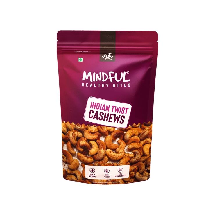 EAT Anytime Indian Twist Premium Flavoured Cashew – 200 g