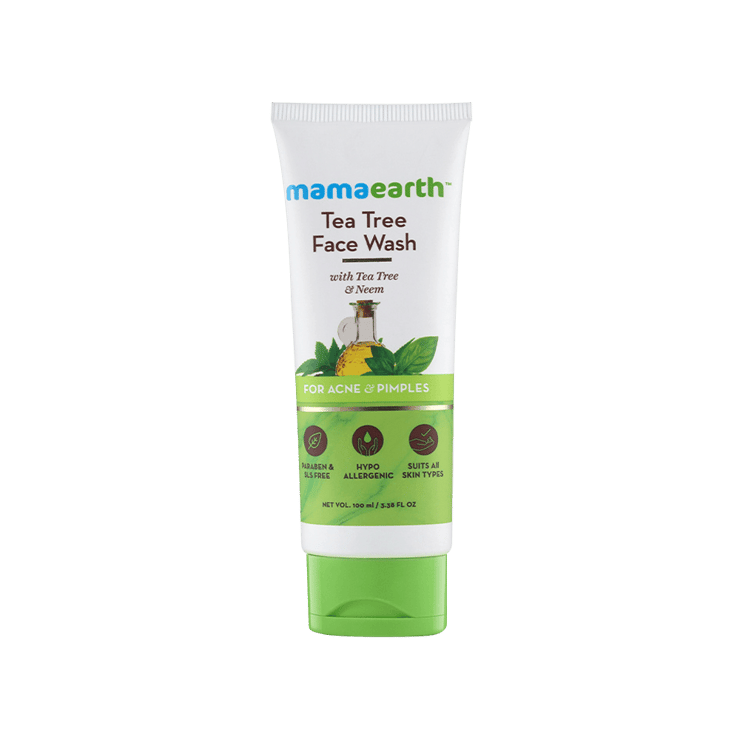 Mamaearth Tea Tree Face Wash 100 ml – 100 ml