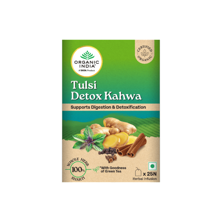 Organic India Tulsi Detox Kahwa – 25 pieces