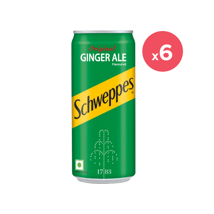Schweppes Ginger Ale – Pack of 6