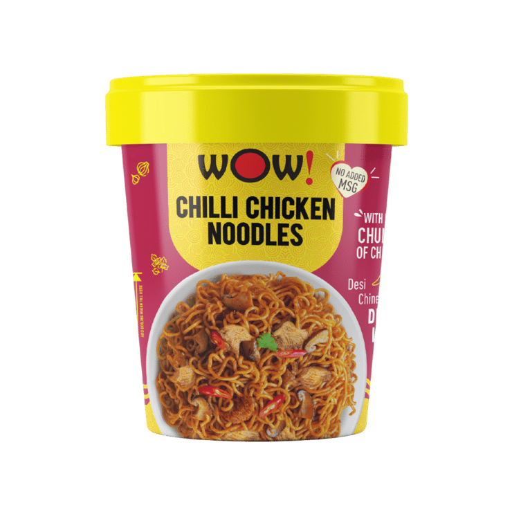 Wow! Chilli Chicken Cup Noodles – Pack of 2 – 2 x 90 g