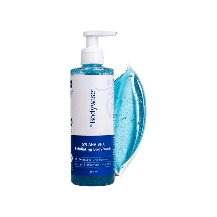 Be Bodywise 5% AHA BHA Exfoliating Body Wash – 250 ml