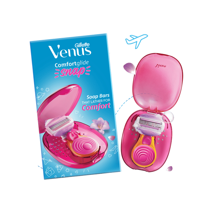 Gillette Venus Comfortglide Snap Cartridge Women’s Razor – 1 piece