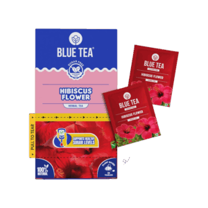 Blue Tea Hibiscus Flower Herbal Tea - 25 x 2 g