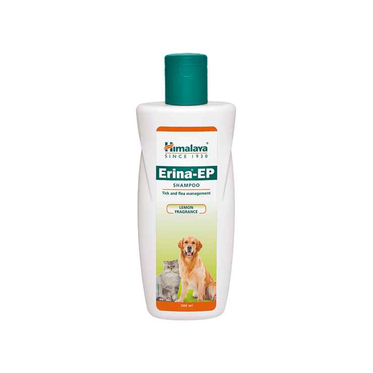 Himalaya Pet Erina-EP Tick and Flea Control Pet Shampoo – 200 ml