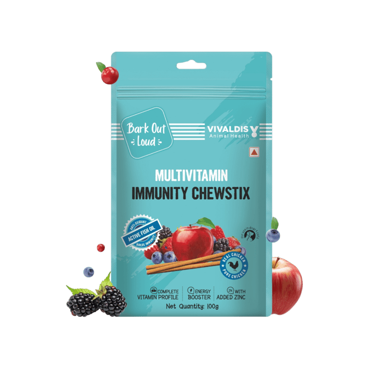 Bark Out Loud Multivitamin Immunity Chewstix Cat & Dog Treat – 100 g