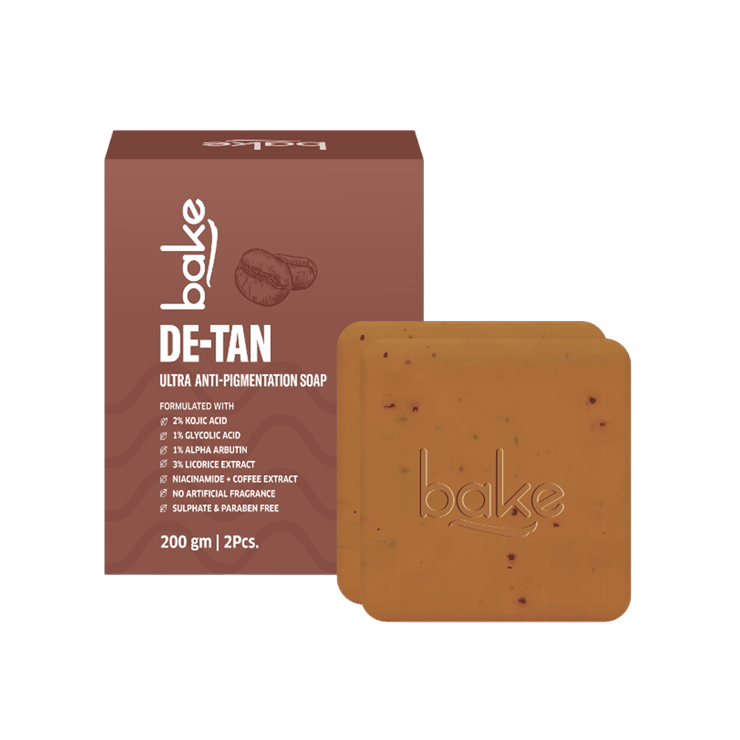 Bake De-Tan Coffee Soap – 2 x 100 g
