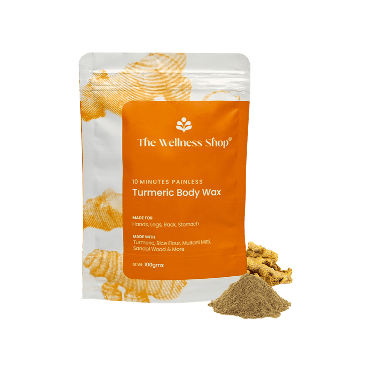 The Wellness Shop Turmeric Body Wax Powder – 100 g