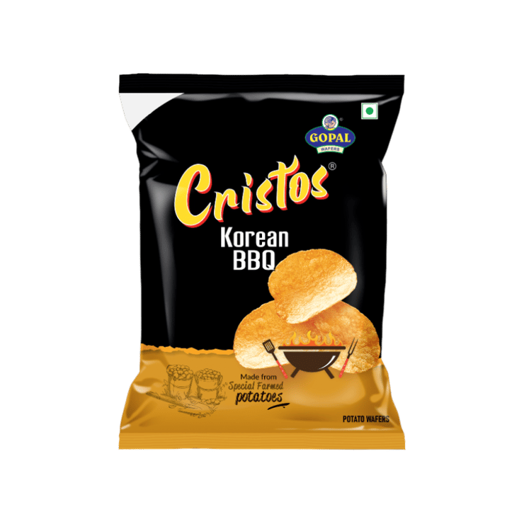 Gopal Namkeen Cristos Korean BBQ Chips – 135 g