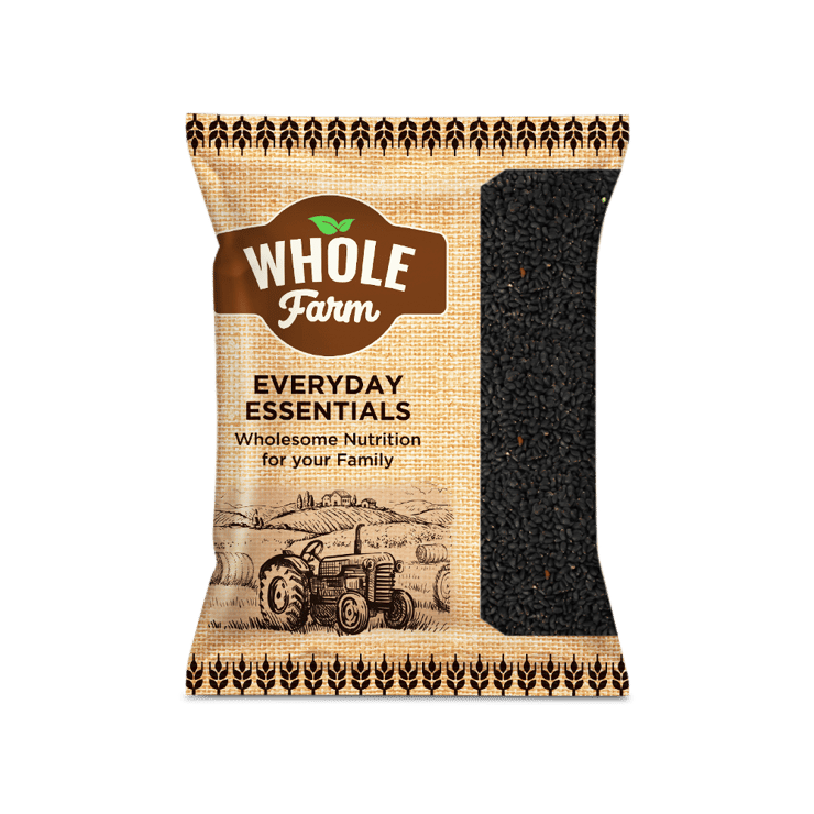 Whole Farm Premium Basil Seeds / Sabja Seeds – 100 g