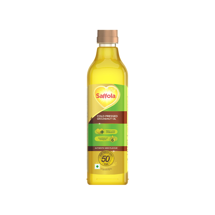 Saffola Cold Pressed Groundnut Oil – 1 ltr