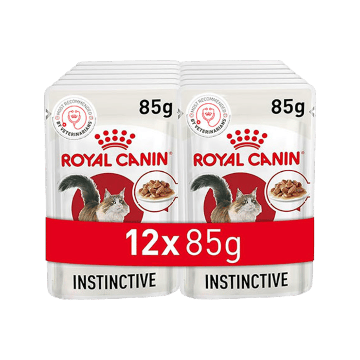 Royal Canin Instinctive Adult Gravy Wet Cat Food – 12 x 85 g