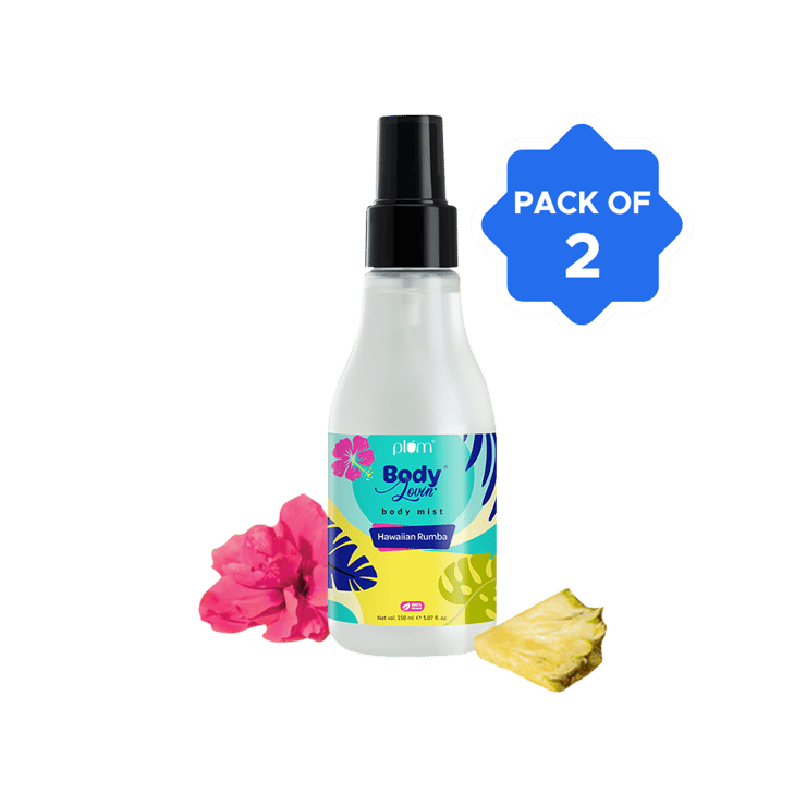 Plum BodyLovin’ Body Mist (Hawaiian Rumba) – Pack of 2 – 2 x 150 ml