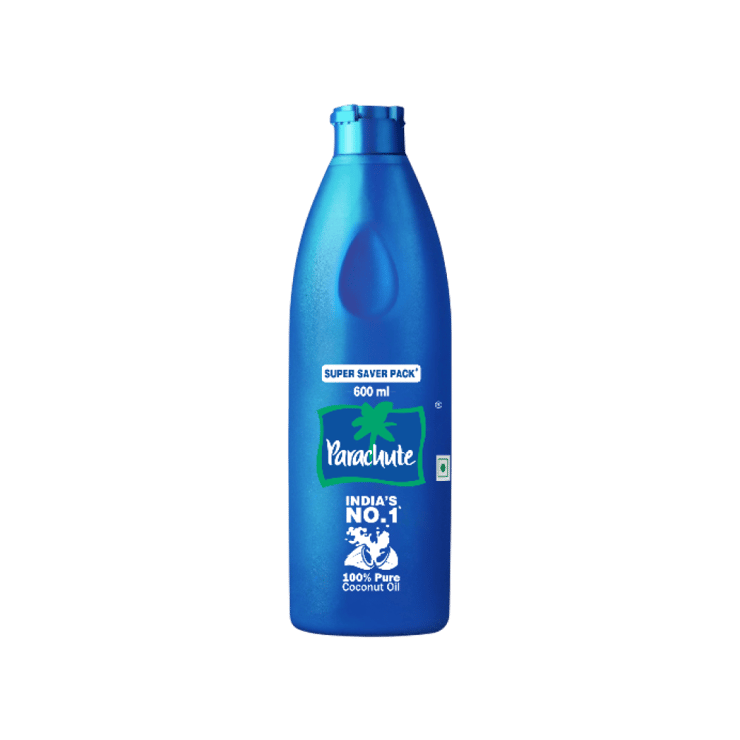 Parachute 100% Pure Coconut Oil 600 ml – 600 ml