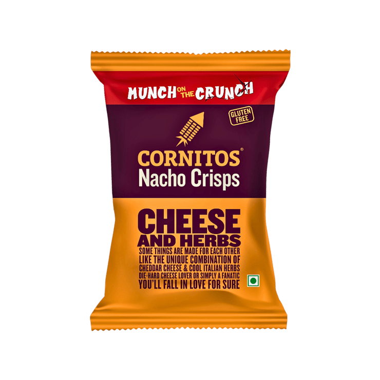 Cornitos Cheese & Herbs Nachos – 78 g