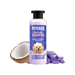 Petcrux 4 in 1 Lavender Pet Shampoo - 200 ml