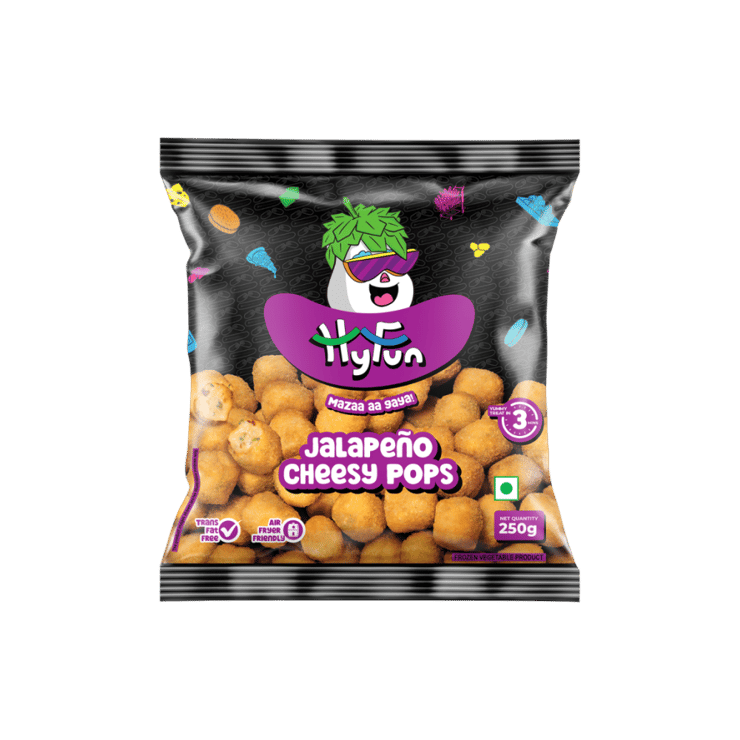 HyFun Potato Jalapeno Cheese Nuggets (Frozen) – 250 g
