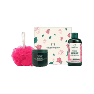 The Body Shop British Rose Showering Delight Gift Set - 1 set