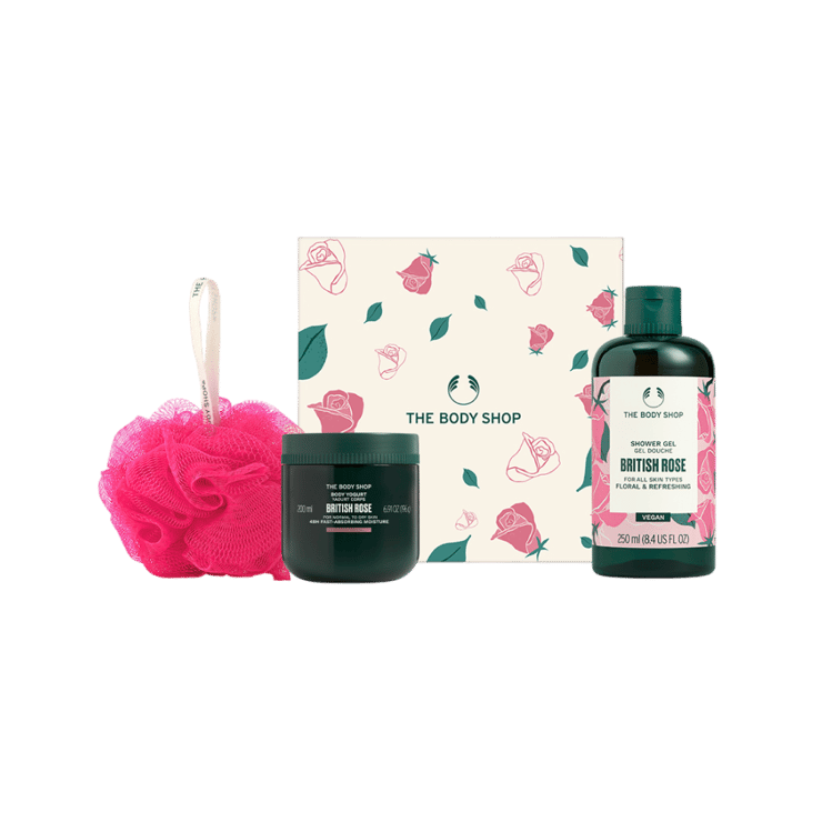 The Body Shop British Rose Showering Delight Gift Set – 1 set