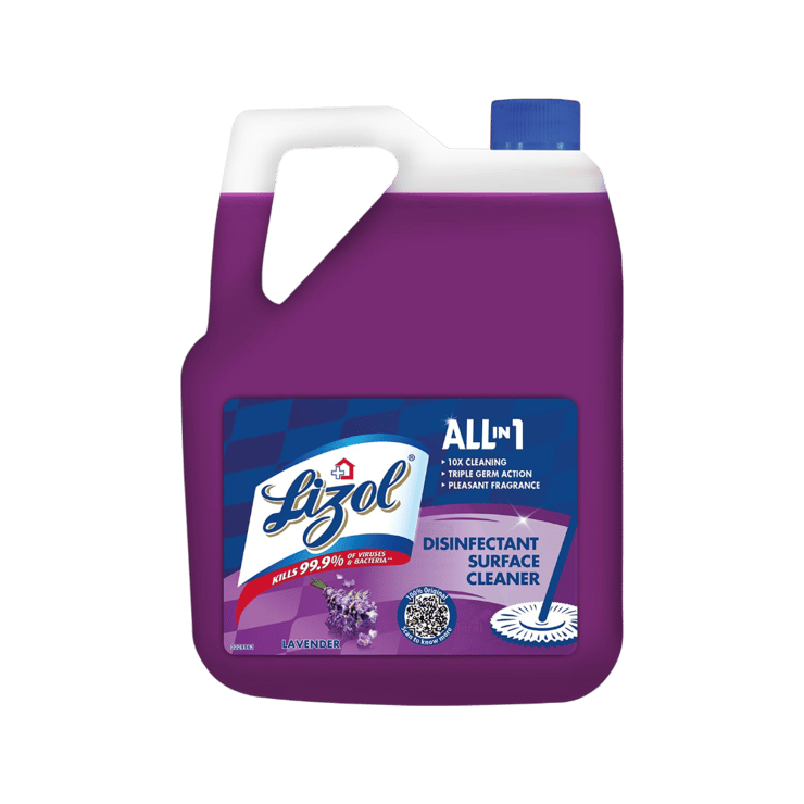 Lizol All in 1 Disinfectant Surface Cleaner – 5 ltr