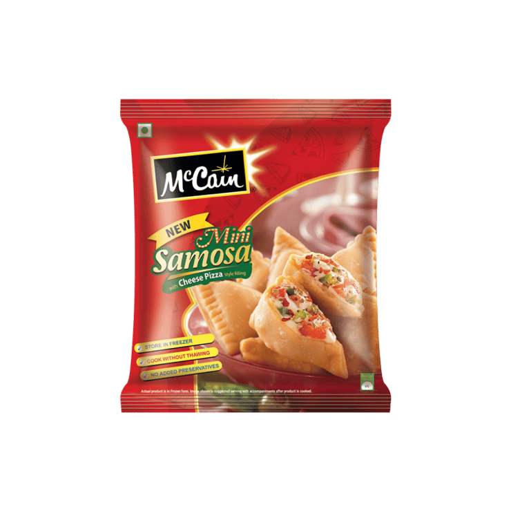 McCain Cheese Mini Pizza Pocket (Frozen) – 240 g
