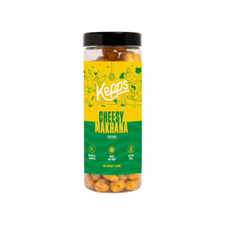 Kepps Cheesy Flavoured Makhana – 70 g