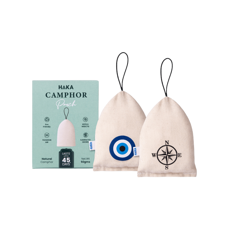 Haka Air Freshener Pouch (Camphor) – 2 pieces