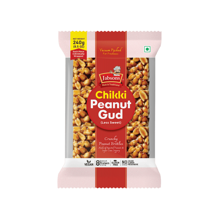Chikki Peanut Gud by Jabsons – 240 g