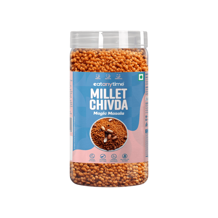 EAT Anytime Magic Masala Millet Chivda Namkeen – 300 g