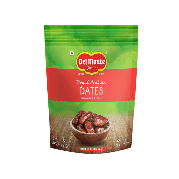 Del Monte Royal Arabian Dates (Laal Khajur) – 500 g