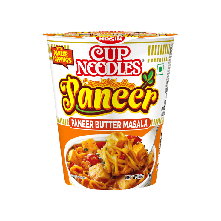 Nissin Paneer Butter Masala Cup Noodles – 74 g