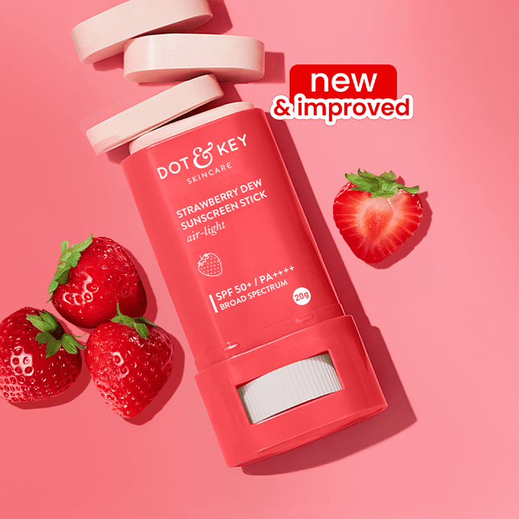 Dot & Key Strawberry Dew Sunscreen Stick (SPF 50+ PA++++) – 20 g