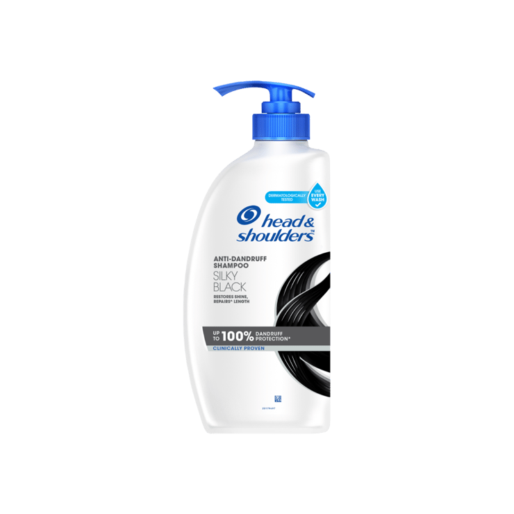 Head & Shoulders Silky Black Anti Dandruff Shampoo 650 ml – 650 ml