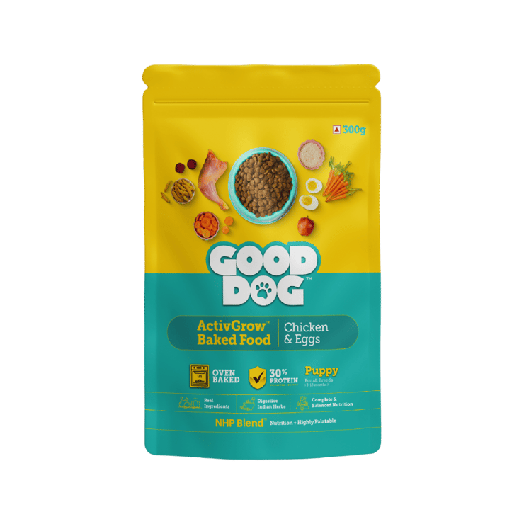 Good Dog Oven Baked Dog Dry Food for Puppy – 300 g