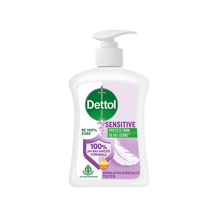 Dettol pH-Balanced Sensitive Hand Wash – 200 ml