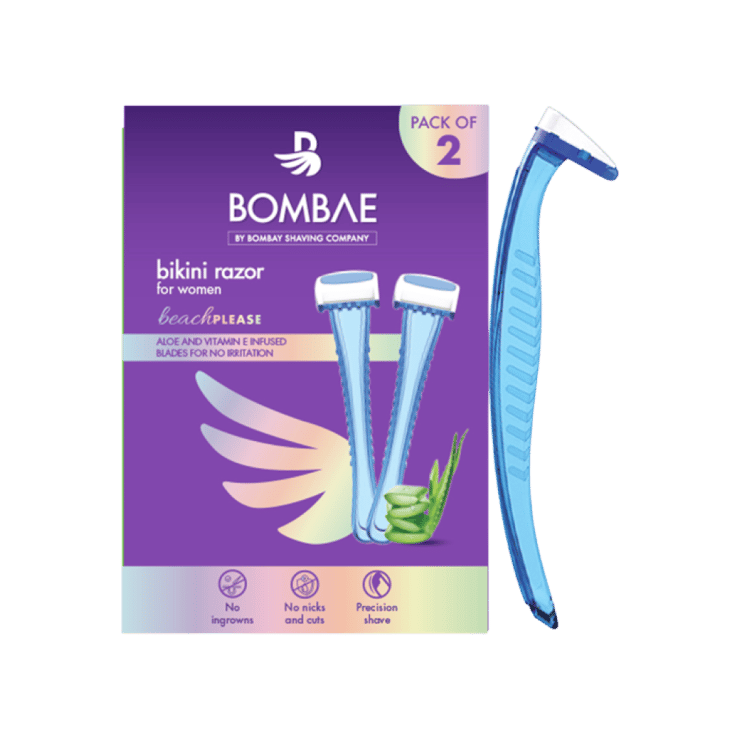 Bombae Bikini Razor for Women – 2 pieces