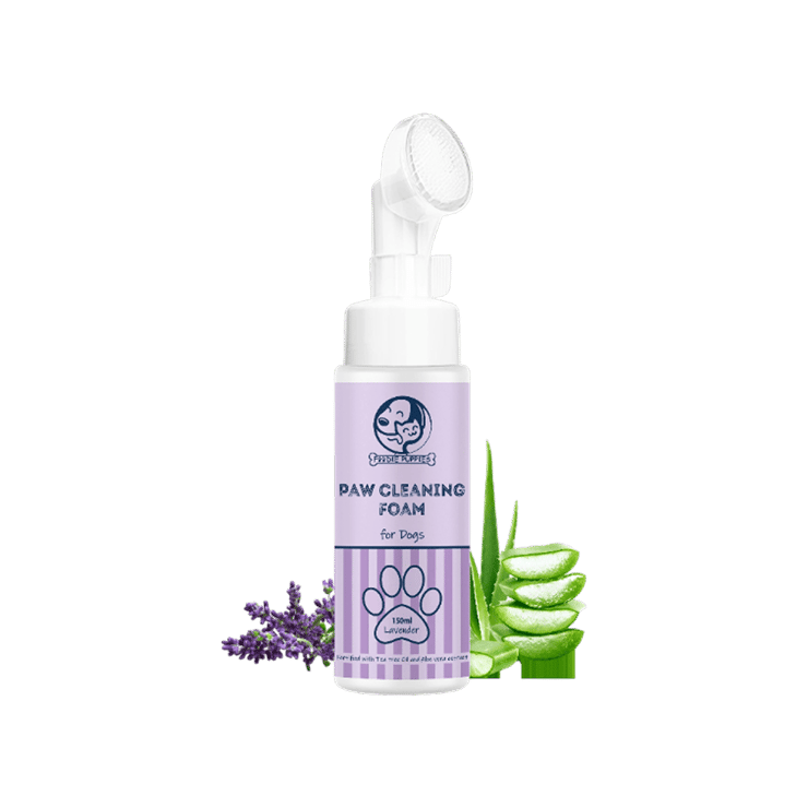 Foodie Puppies Pet Paw Cleaning Foam Lavender – 150 ml
