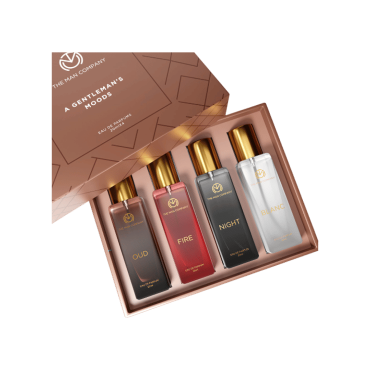 The Man Company Perfume Gift Set – A Gentleman’s Moods – 4 x 20 ml