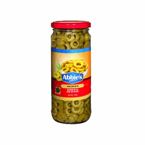 Abbie's Green Sliced Olives - 450 g