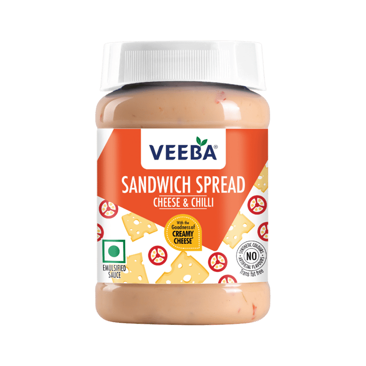 Veeba Sandwich Spread Cheese & Chilli – 250 g