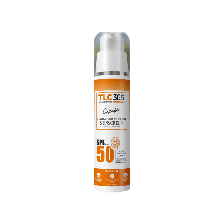 TLC365 Calendula Lightweight Gel Creme Sunscreen (SPF 50 PA++++) – 50 ml
