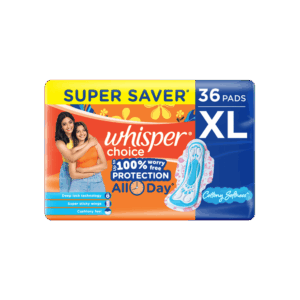 Whisper Choice Stain Protection Sanitary Pads - 1 pack (36 pieces)