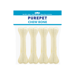 PurePet Chew Bone Treats for Adult Dogs & Puppies - 260 g