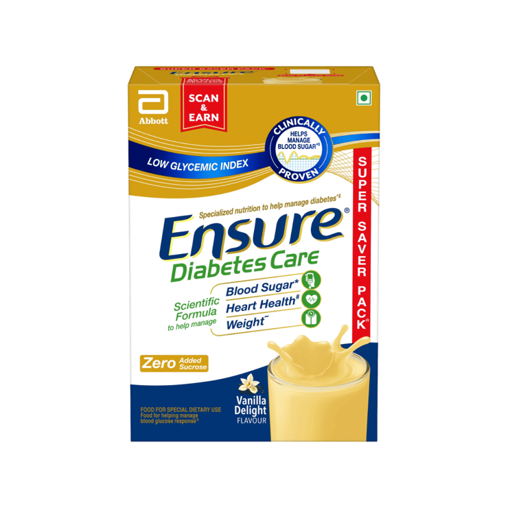 Ensure Diabetes Care Drink Mix (Vanilla Delight) – 950 g