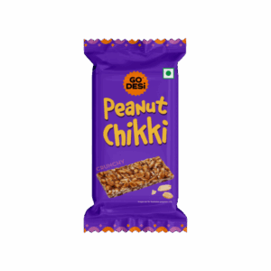 Crunchy Peanut Chikki by GO DESi - 100 g